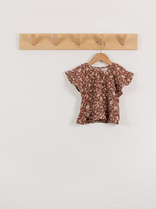 Rylee + Cru Butterfly Top size 12-18 Months