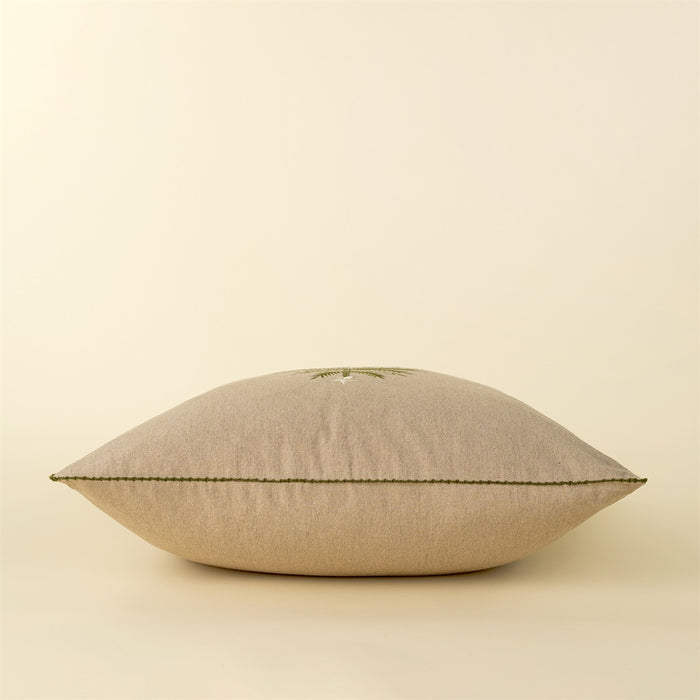 Embroidered Tree Pillow