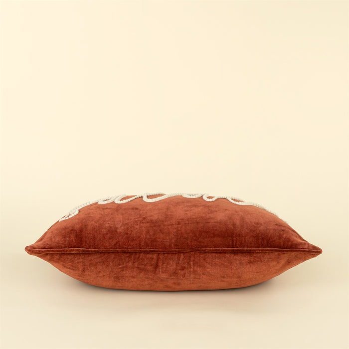 Fa La La Velvet Pillow