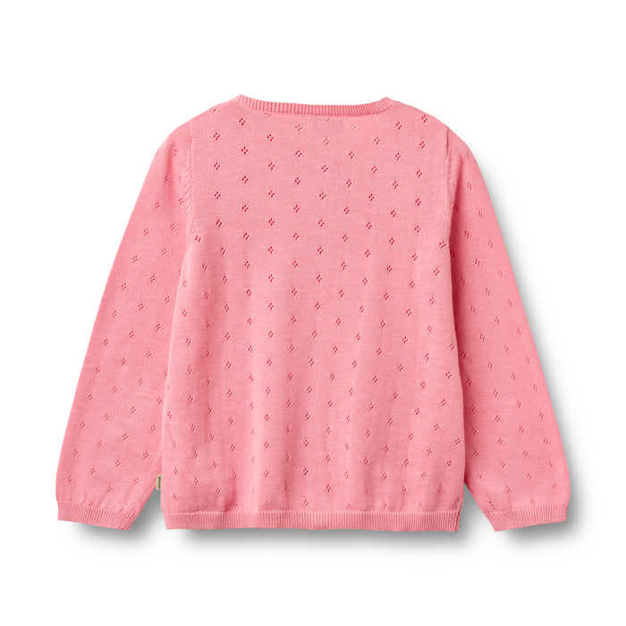 Knit Cardigan Maia Bubblegum