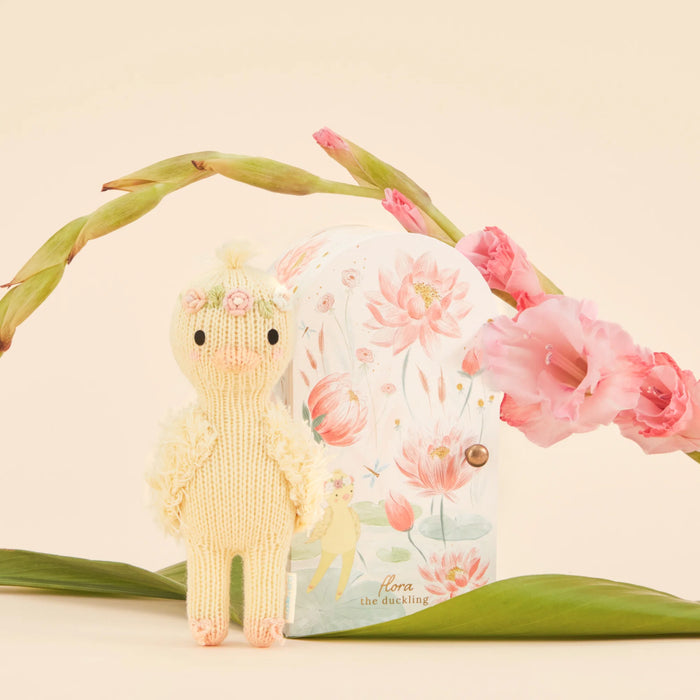 Tiny Flora the Duckling (Mauve)