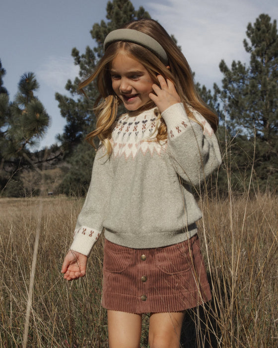 Fair Isle Sweater Sage
