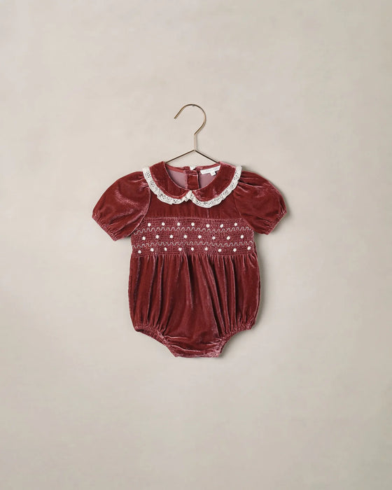 Elizabeth Romper Ruby