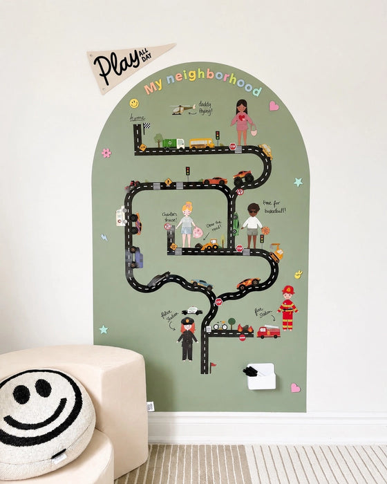Road & Ride Car Magnet Set (100 pc)