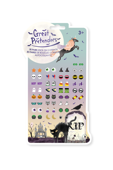 Paw-Some Sticker Earrings, 30 Pairs