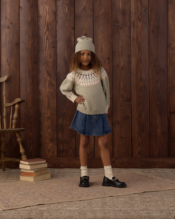 Fair Isle Sweater Sage