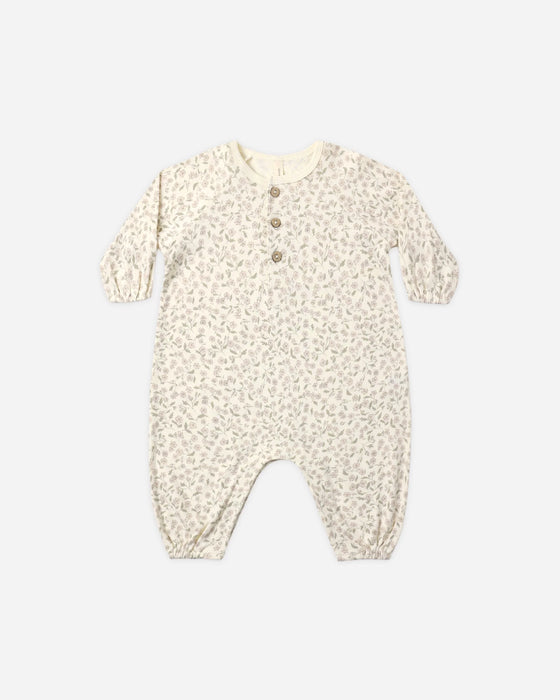 Henley Bubble Jumpsuit Floret
