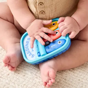 Bitzy Tunes™ Light-Up Interactive Piano Toy - Sardines