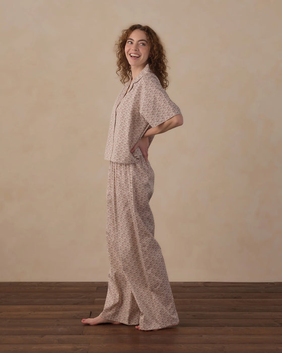 Women's Woven Pajama Set Primrose