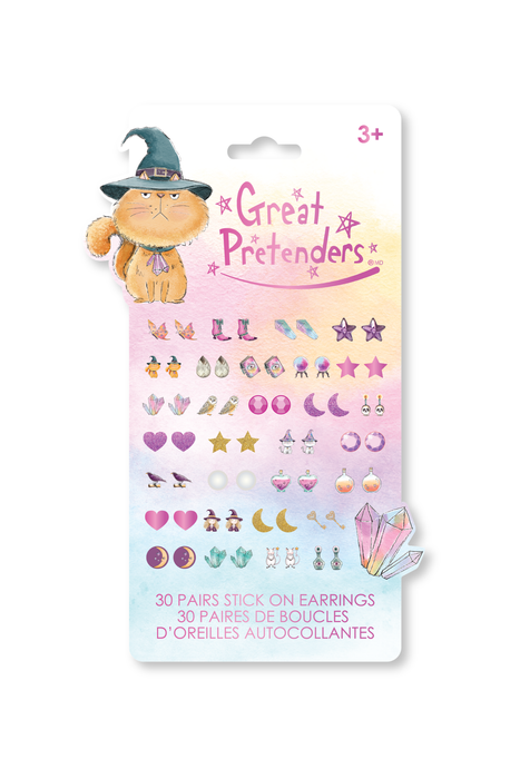 Paw-Some Sticker Earrings, 30 Pairs