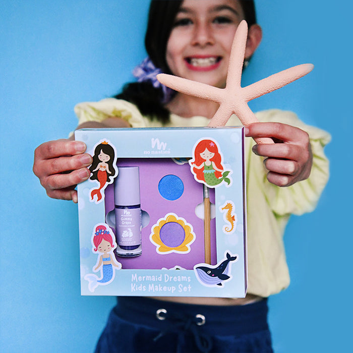 Mermaid Dreams Natural Kids Makeup Gift Set - No Nasties Kids