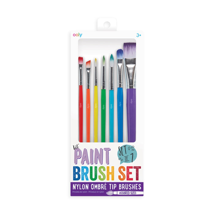 Lil' Paint Brush Set -Set of 7