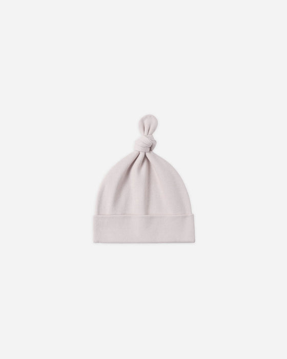 Knotted Baby Hat Lilac Mist