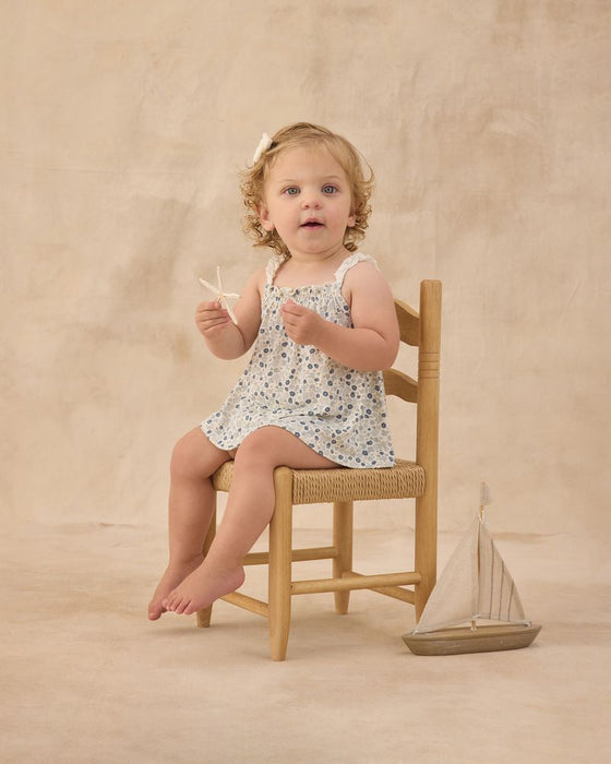 Swing Top & Bloomer Set-  Blue Ditsy