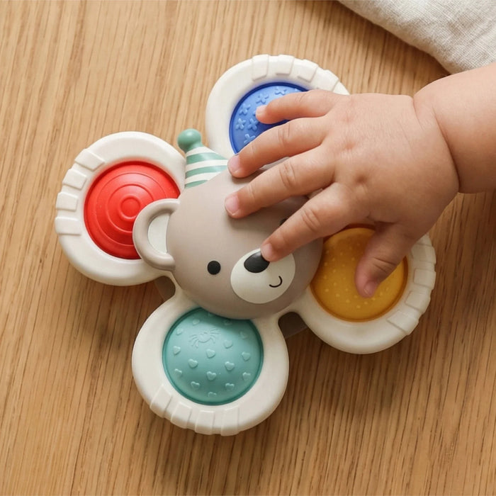 Itzy Pop & Whirl™ Fidget Spinner Travel & Bath Toy - Circus