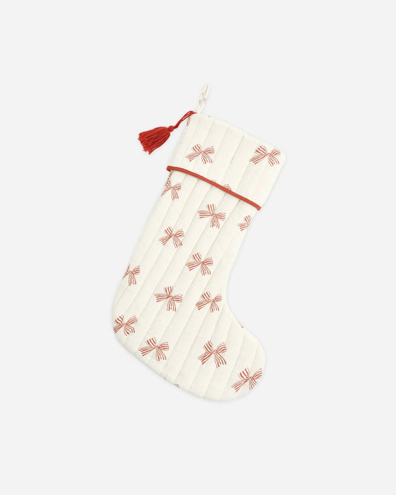 Christmas Stocking Peppermint Bows
