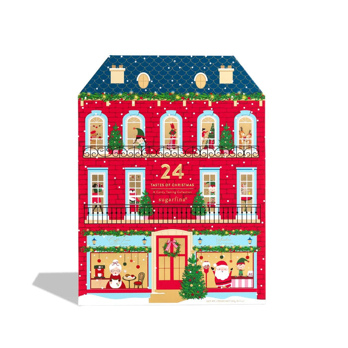 Santa's Parisian Christmas Candy Advent Calendar
