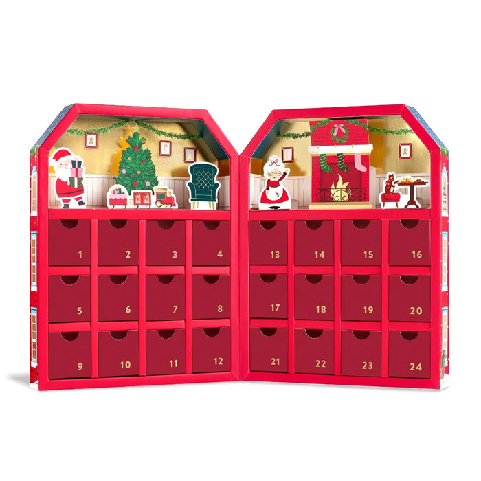 Santa's Parisian Christmas Candy Advent Calendar
