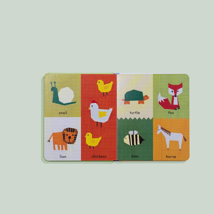 First Words with Cute Quilted Friends