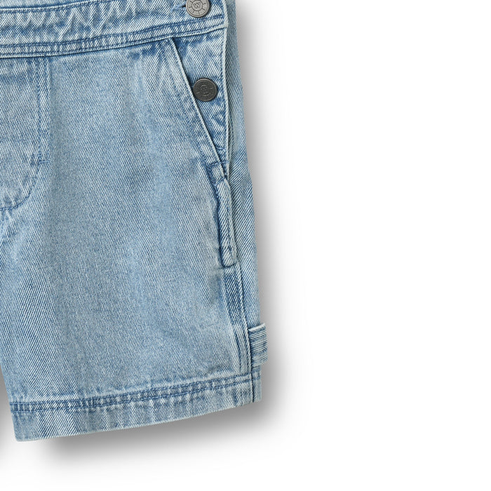 Overall Shorts Lykke Light Blue