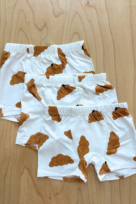 Single Pair Kids Boxers - CROISSANT