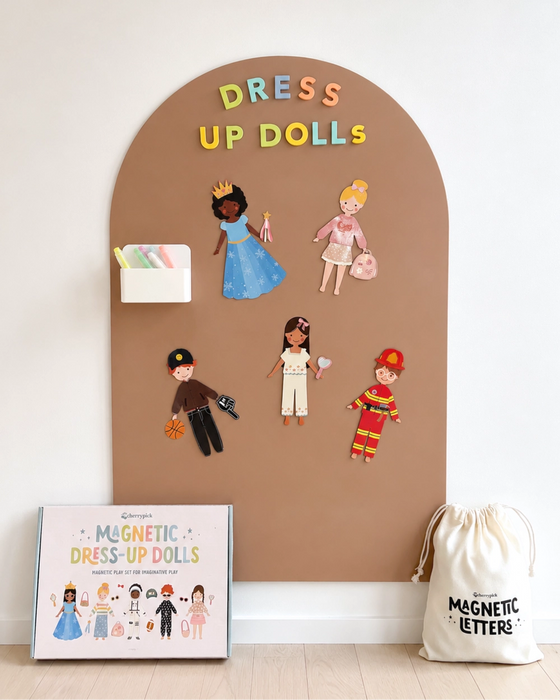 Magnetic Dress Up Dolls Play Set