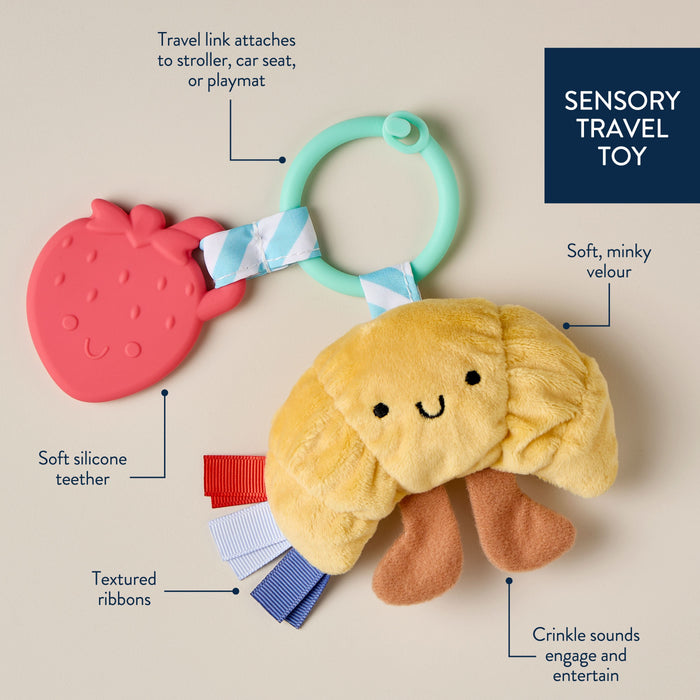 Itzy Pal™ Infant Toy - Chloe the Croissant