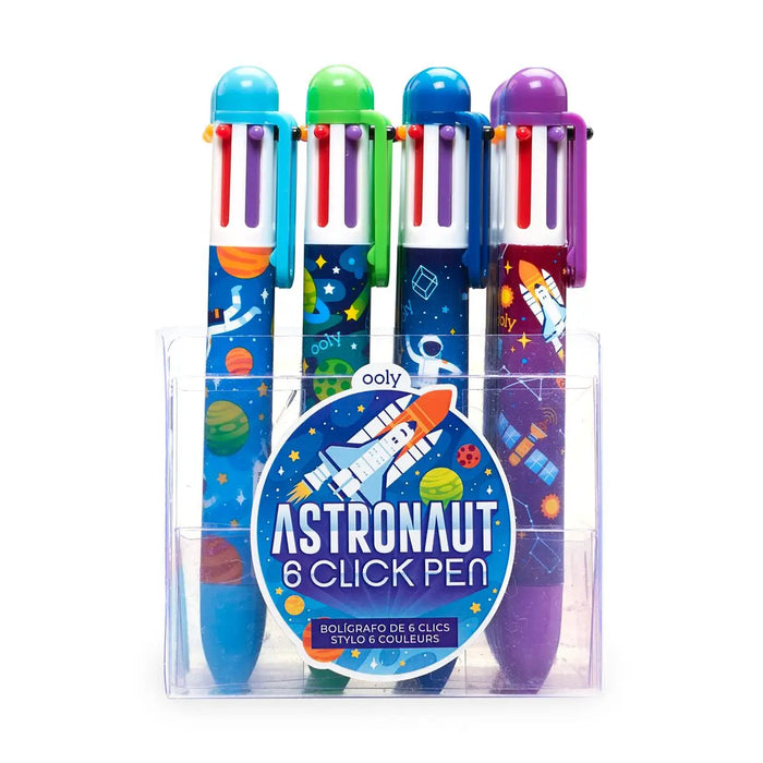 6 Click Pens -Astronaut