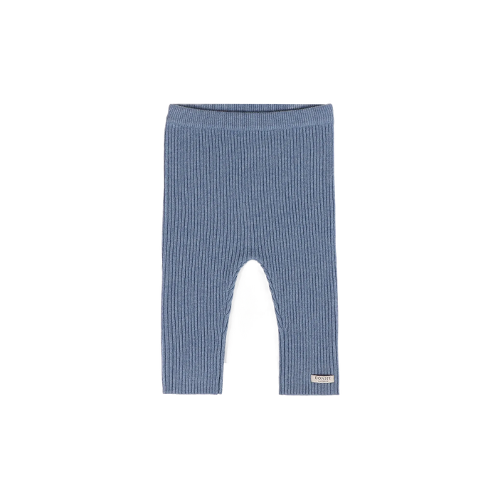 Mesi Merino Wool Trousers | Vintage Blue Melange
