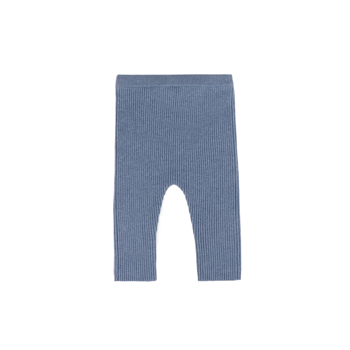 Mesi Merino Wool Trousers | Vintage Blue Melange