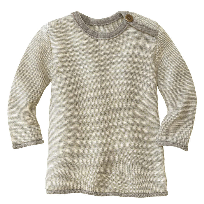 Melange Jumper - Grey\Natural