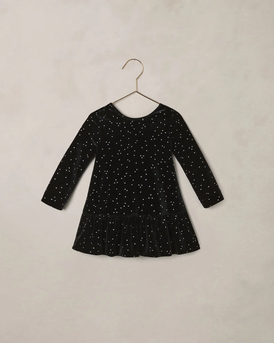 Penny Dress Black Rhinestone