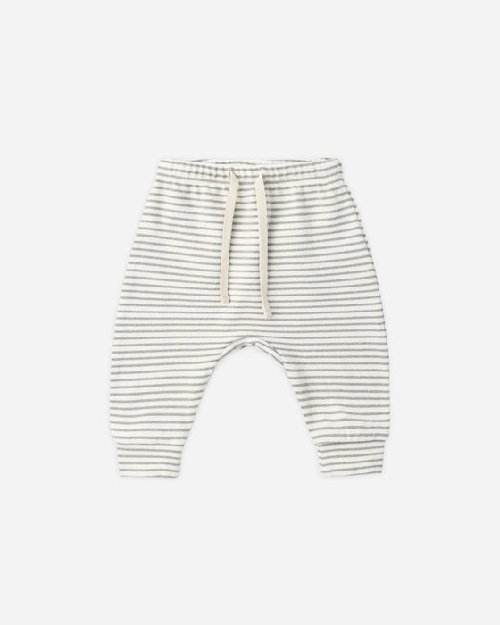 Drawstring Pant Laurel Microstripe