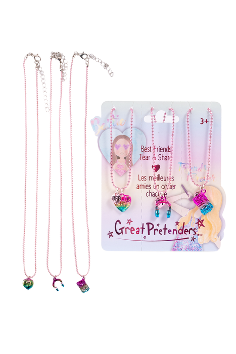 Taylor'S Bestie Squad Tear & Share Necklaces, 3pc