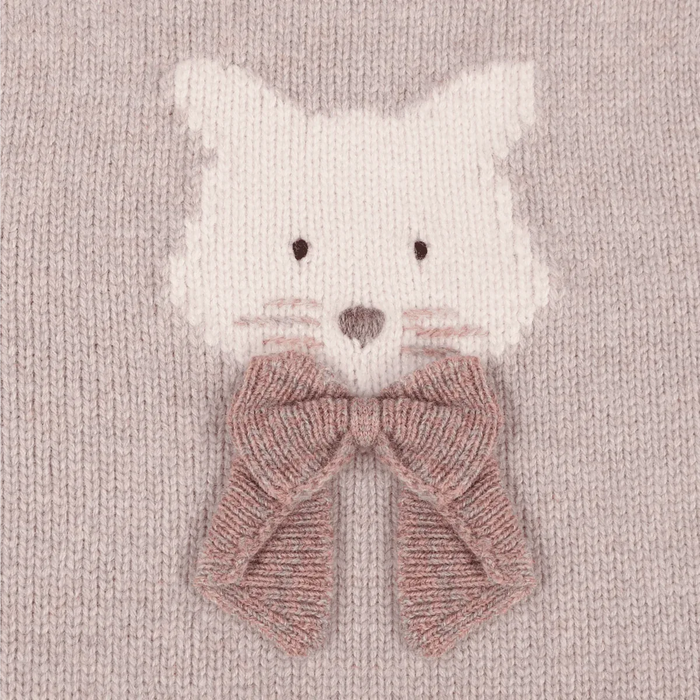 Denna Merino Wool Sweater | Cat | Ash Rose Melange