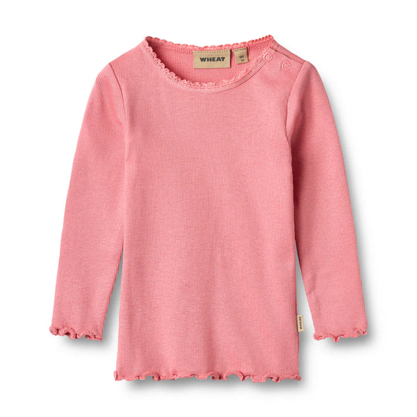 Rib T-Shirt L/S Reese Baby Bubblegum