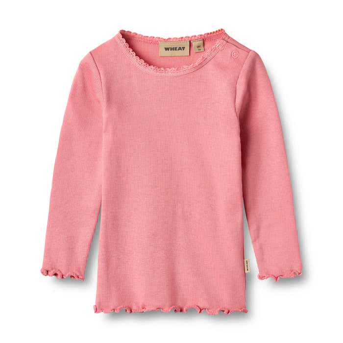 Rib T-Shirt L/S Reese Baby Bubblegum