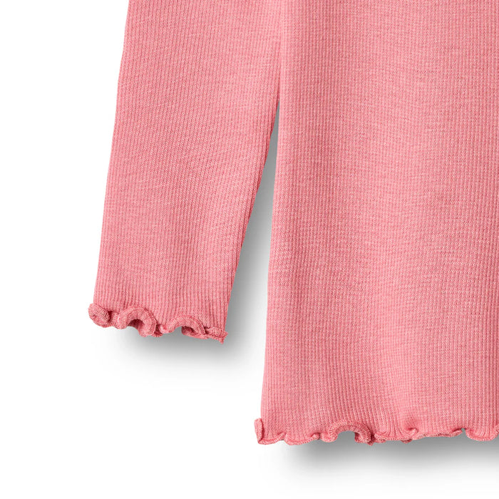 Rib T-Shirt L/S Reese Baby Bubblegum