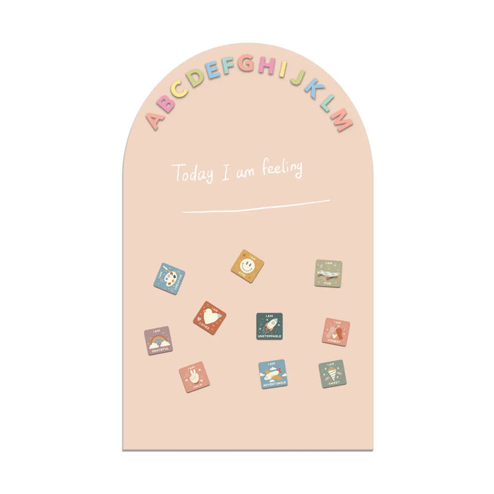 Magic Playwall - Arch Magnetic Wall Decal for Kids: Blush
