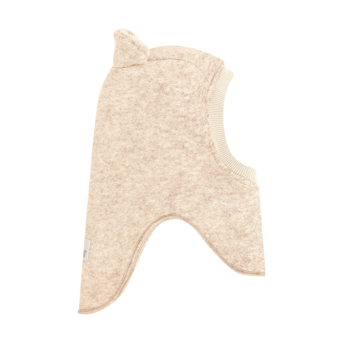 Balaclava Ears Wool - Sand melange