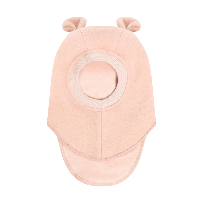 Balaclava Ears Wool - Rose Smoke
