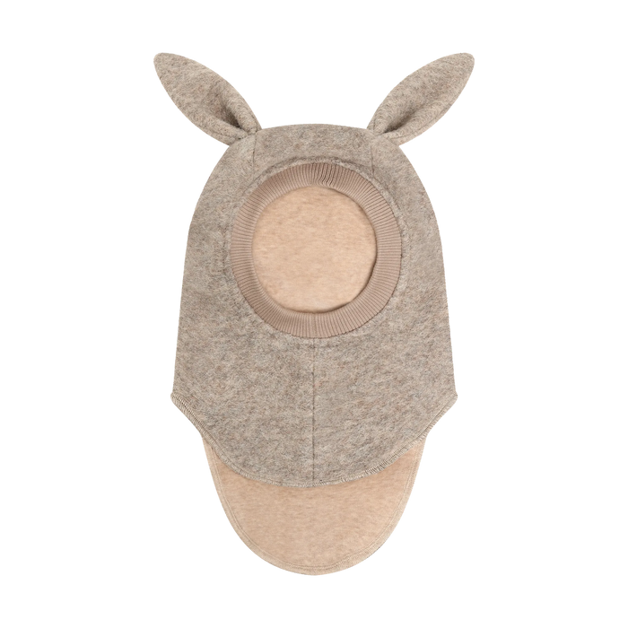 Balaclava Ears Wool - camel melange