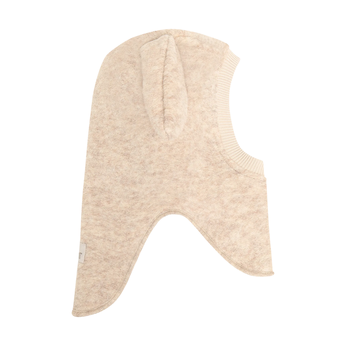 Balaclava Ears Wool - Sand melange