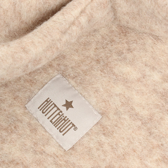 Balaclava Ears Wool - Sand melange