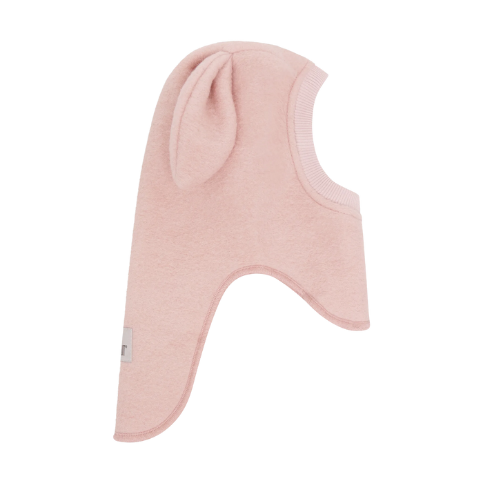 Balaclava Ears Wool - Rose Smoke