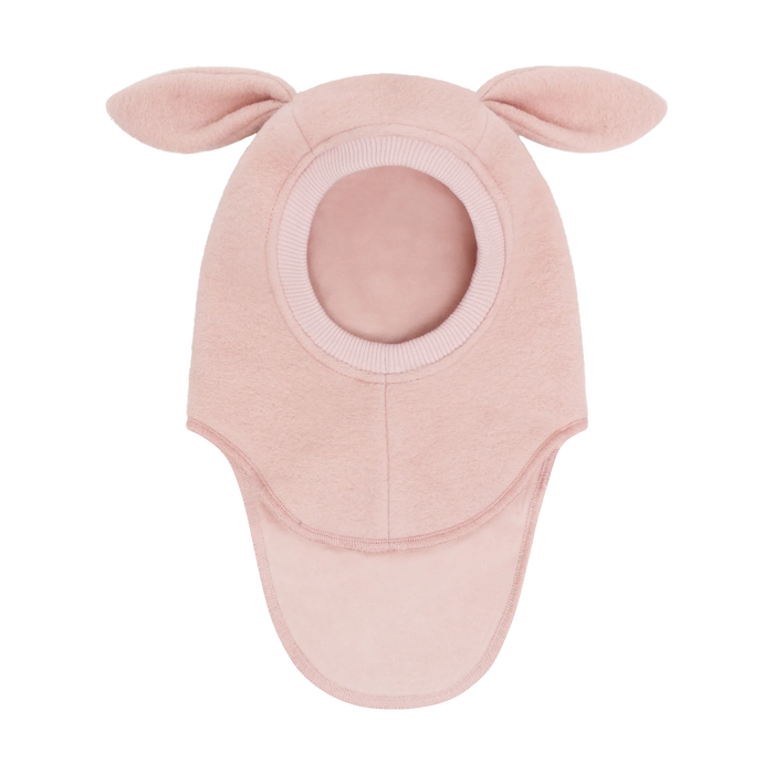 Balaclava Ears Wool - Rose Smoke