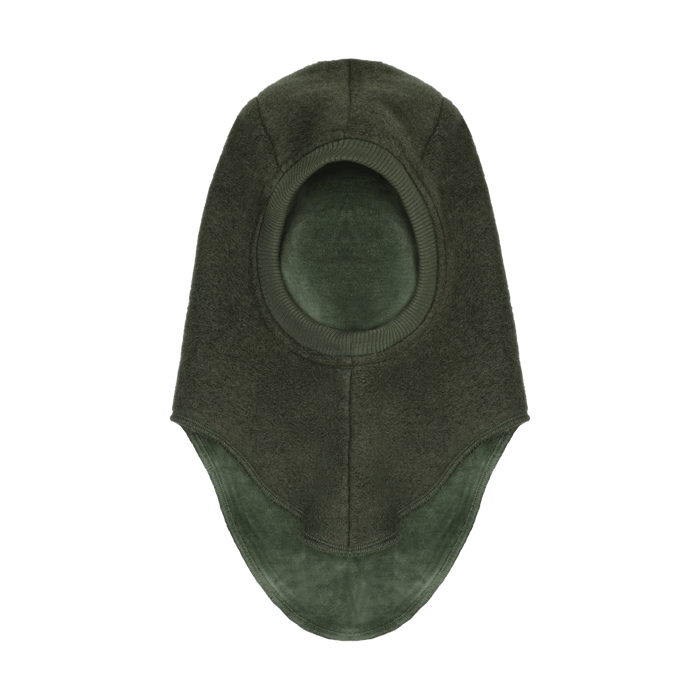 Balaclava Triangles Wool - Beetle Green