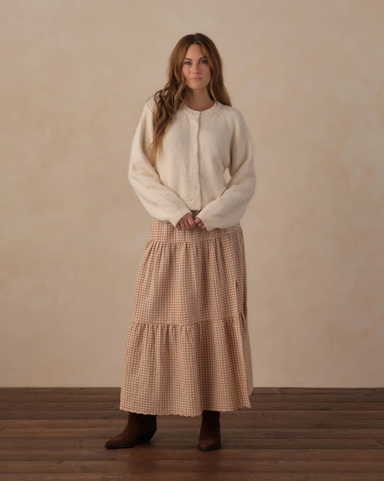 Women's Fuzzy Cardigan Natural
