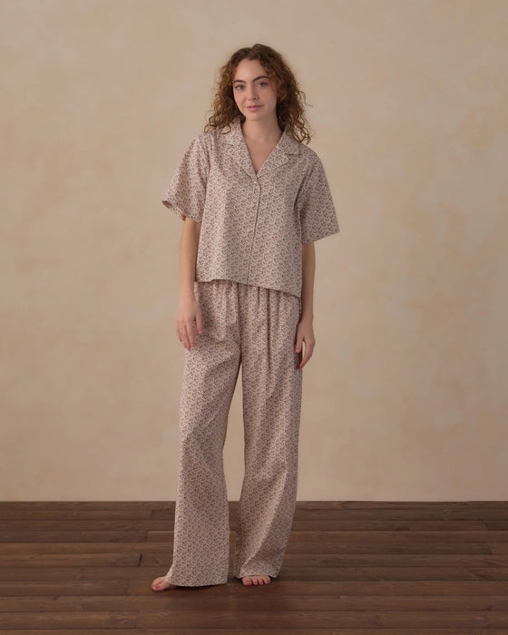 Women's Woven Pajama Set Primrose