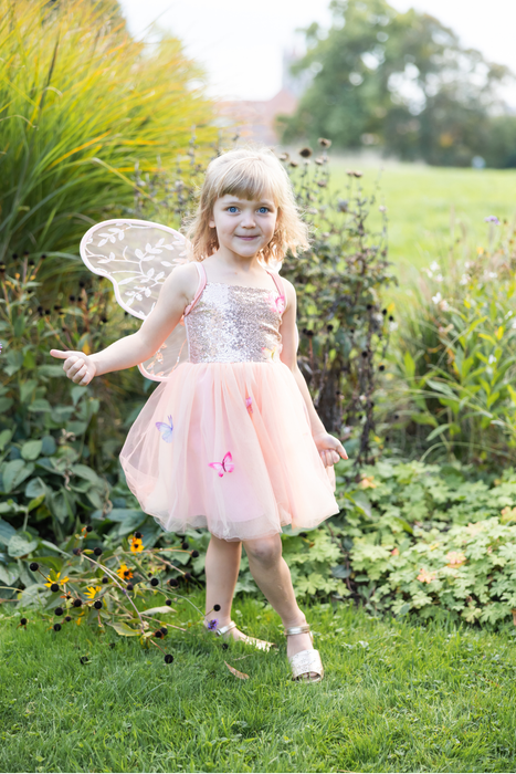 Butterfly Bliss Dress - Hot Pink